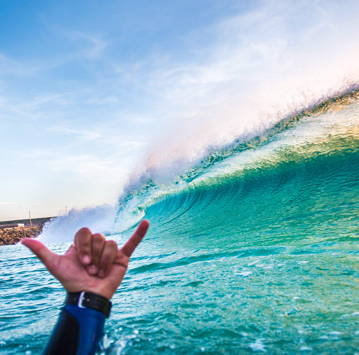 COOMPI app home screen showing global search to rent kitesurf, wingfoil and surf gear worldwide. Connect riders, shops and schools.